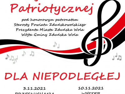 IV Festiwal Poezji i Pieśni Patriotycznej „Dla Niepodległej”